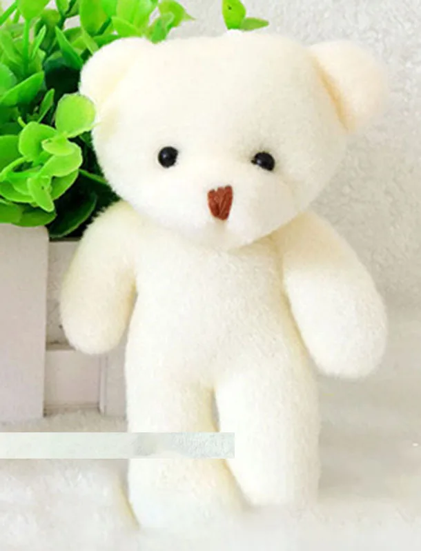 White without chain 1 место медведь, кукла, плюшевая игрушка медведь сумка кукла-подвеска один мультфильм упаковка букета материал для девочек и мальчиков - Цвет: White without chain