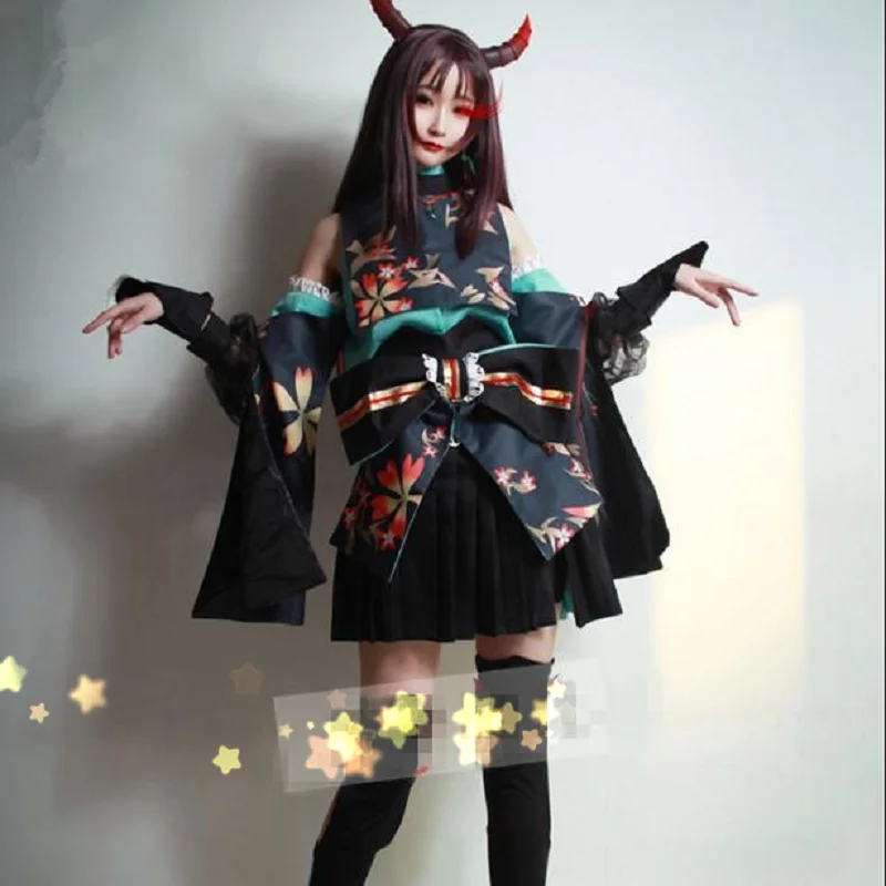 

Onmyoji costume きゅうけつ ひめ Ziqiu Biran Anime cospaly Costume Full Set