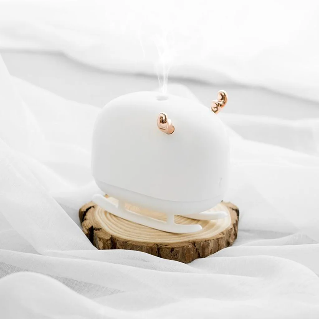 

Deer USB Mini Humidifier with LED Night Light Desktop for Baby Kids Office