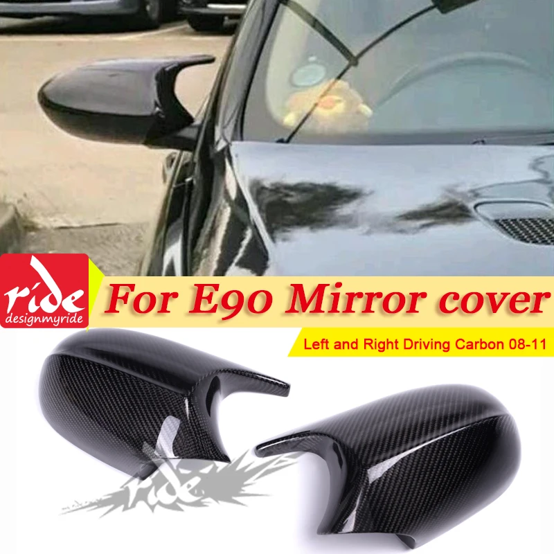 M3 Вид ЗЕРКАЛА заглушки добавить на Стиль выхлопной трубы из углеродного волокна