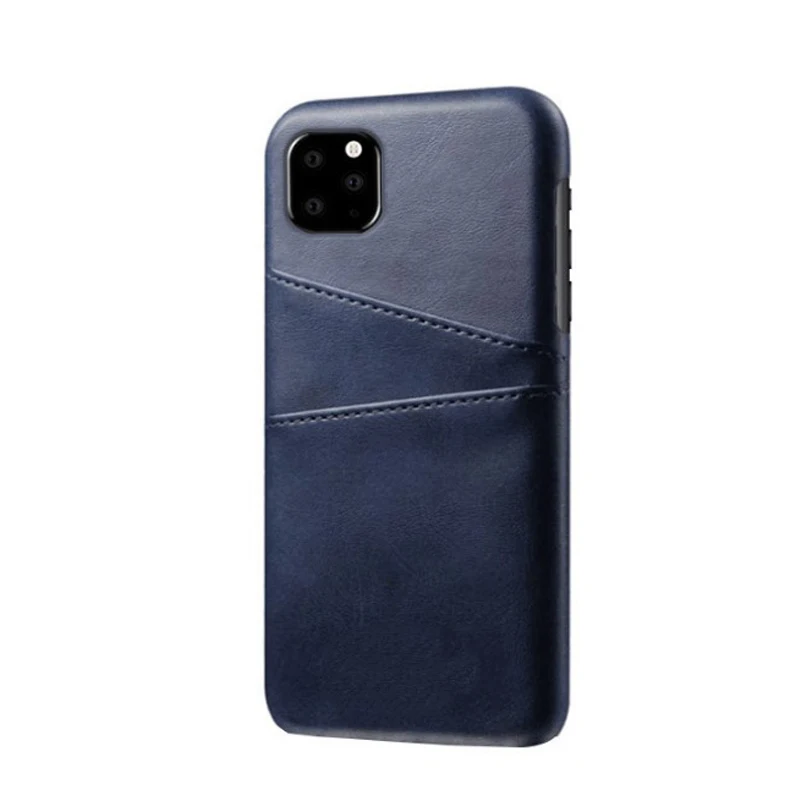Кожаный чехол для iphone 11 5 8 6 1 дюймов роскошная задняя крышка держатель карт