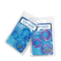 2 set silicone cock ring sexy men underwear beaded cockrings pouch mens slip accessories stay hard rings