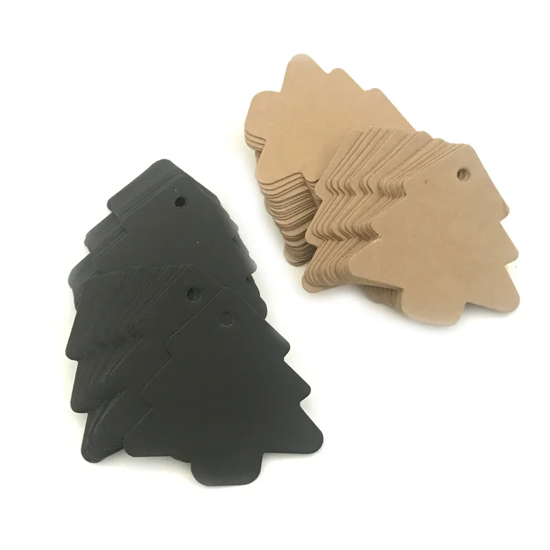 50 шт./упак. крафт Бумага вечерние подарок теги для Винтаж свадьбы