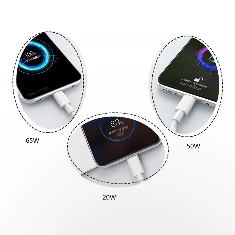 65w super vooc usb c cable 6 5a fast charging type c cable for oppo realme x 5 6 x50 x3 x5 pro x50m x50t v5 c3 quick charge 3 0 free global shipping