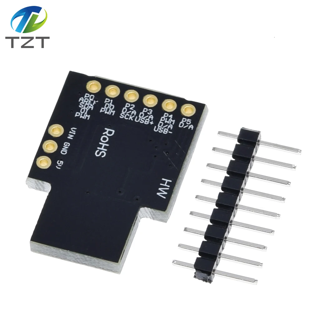 Синий черный TINY85 Digispark Kickstarter микро макетная плата ATTINY85 модуль для Arduino IIC IEC USB