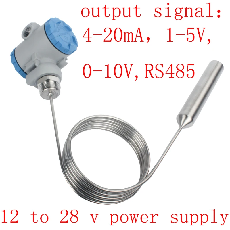 

Oil pressure transmitter High temperature water Liquid level sensor Pressure transducer 4-20mA 1-5V 0-10V RS485 QDY60B