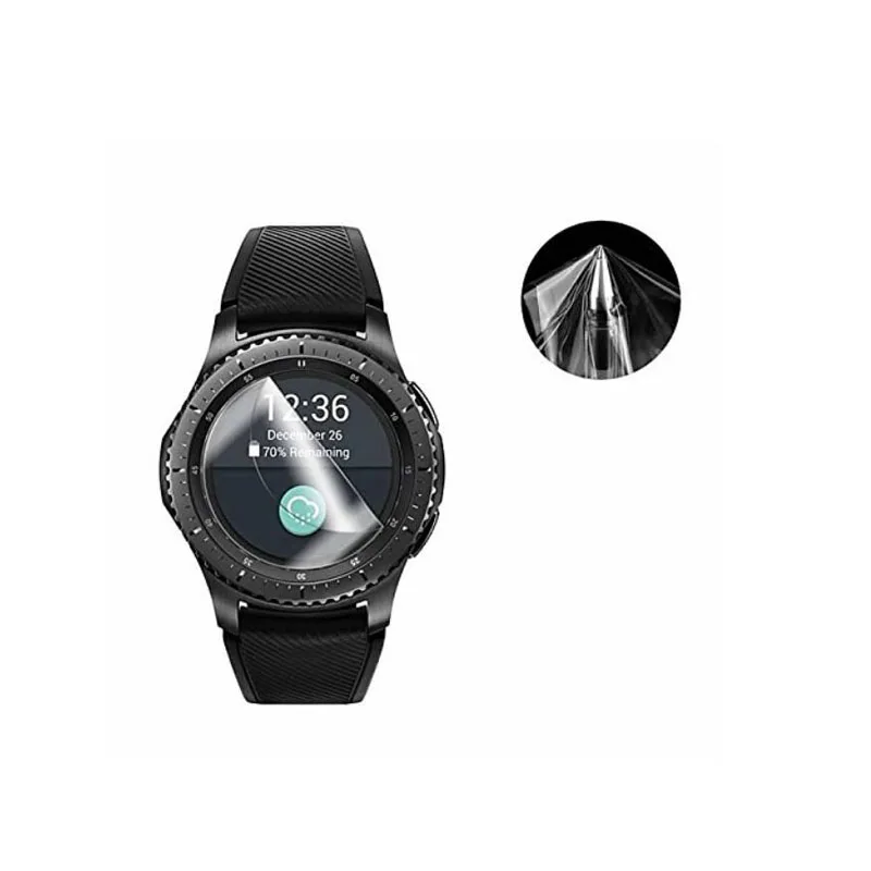 3 шт. мягкая прозрачная защитная пленка для смарт часов Samsung Gear S2/S3 Classic/Frontier