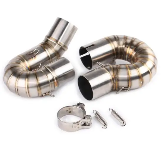 Мотоциклетный глушитель выхлопная труба Модифицированная Труба среднего звена