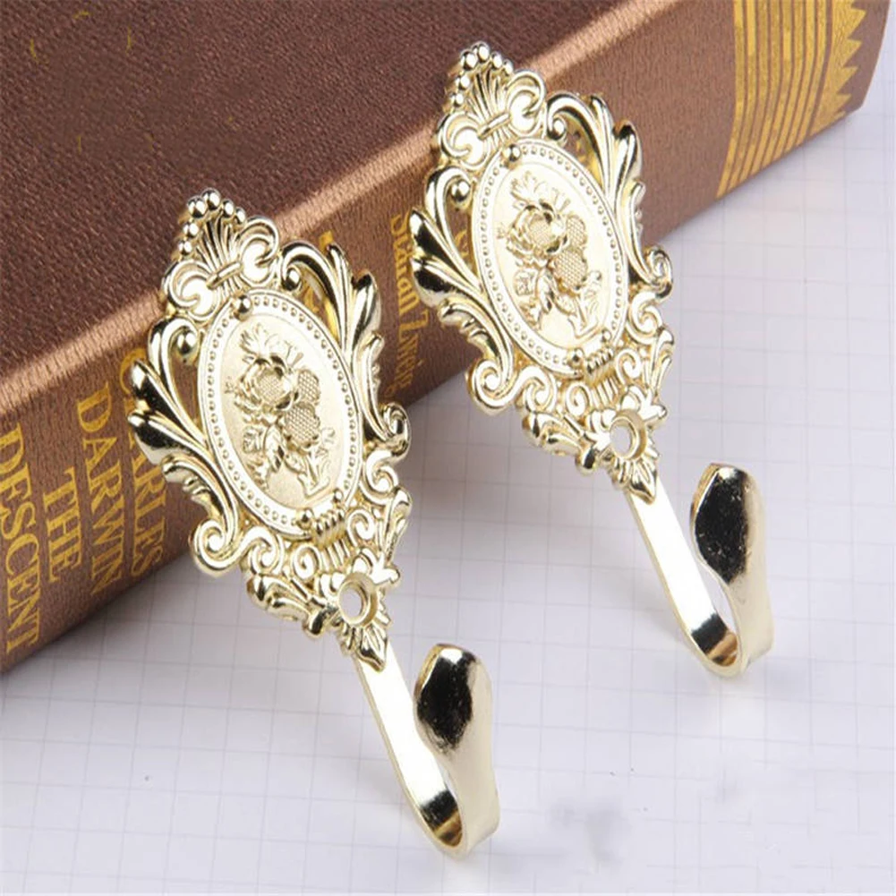 2 шт. вешалка для шляп пальто с розами домашний декор занавес двери Tieback Ретро