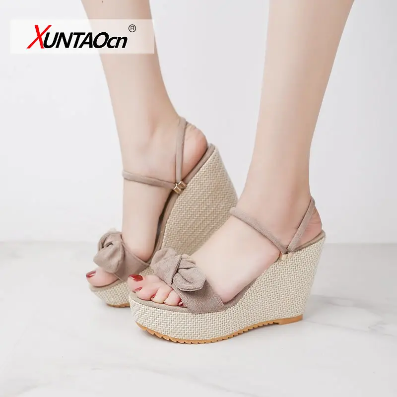 

2021 Summer New Open-toed Fish Head Fashion Waterproof Platform Waterproof Platform High-heeled Wedge Sandals Women's Shoes