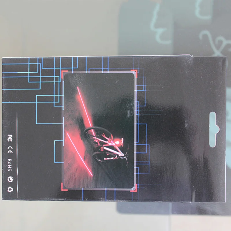 Новый велосипедный велосипед безопасность заднего хвоста Предупреждение ющий