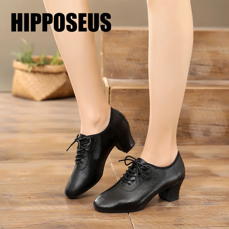 Мужская танцевальная обувь Hipposeus для бальных танцев латинских современная