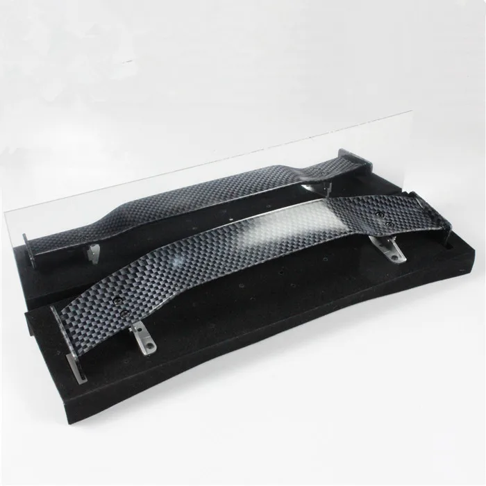 HY00446 RC Дрифт автомобиль 1:10 Запчасти Аксессуары пластик спойлер заднего крыла углеродного волокна узор - Цвет: HY00446