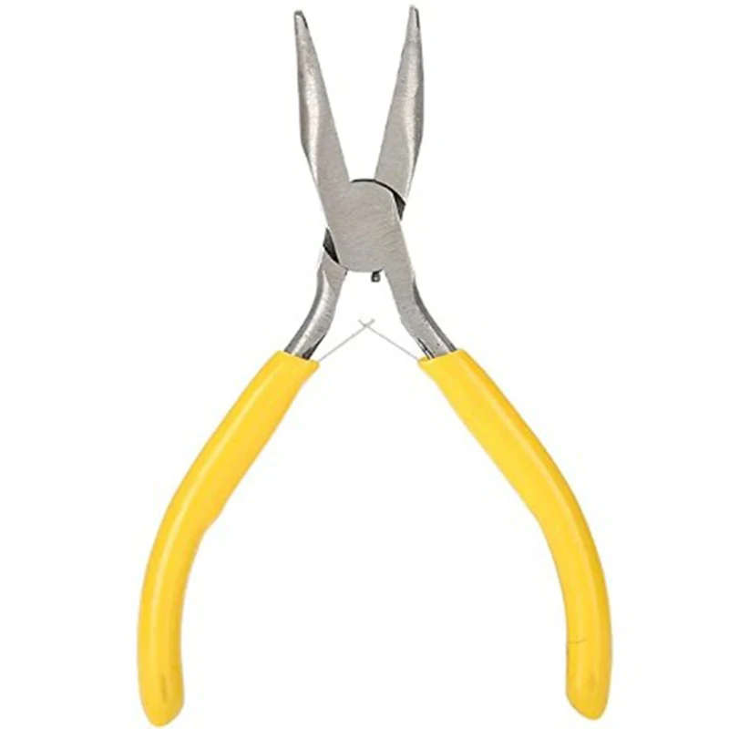 

9Pcs Professional Jewellery Pliers Set, Long Bent Nose Pliers Making DIY Jewelry Making Supplies Set Jewelry Tools Kit