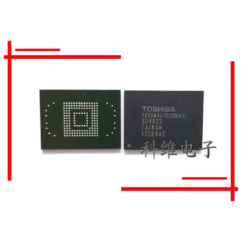 

Микросхема памяти THGBM4G7D2GBA1E THGBM4G7D2JBAIM 169 Ball Emmc16G IC
