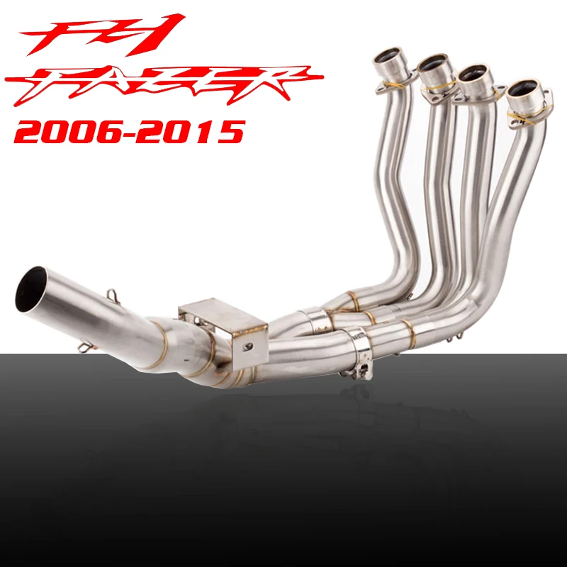 

Обувь без шнуровки для Yamaha fz1n fazer 2006-2015 51 мм выпускные коллекторы глушитель выхлопной трубы из нержавеющей стали fron ссылка вниз выхлопной тр...