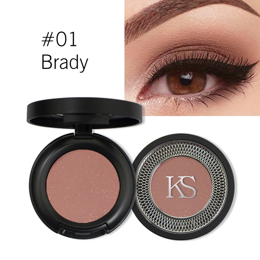 Новинка красивые Перламутровые тени для век 6 цветов пигментные долговечные не