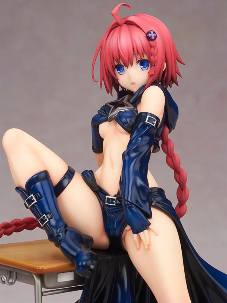 

Alter To Love Ru Darkness Kurosaki Meia Anime Figure Sexy Girl Adult Standing on the chair PVC Action Figure Model Doll Gift