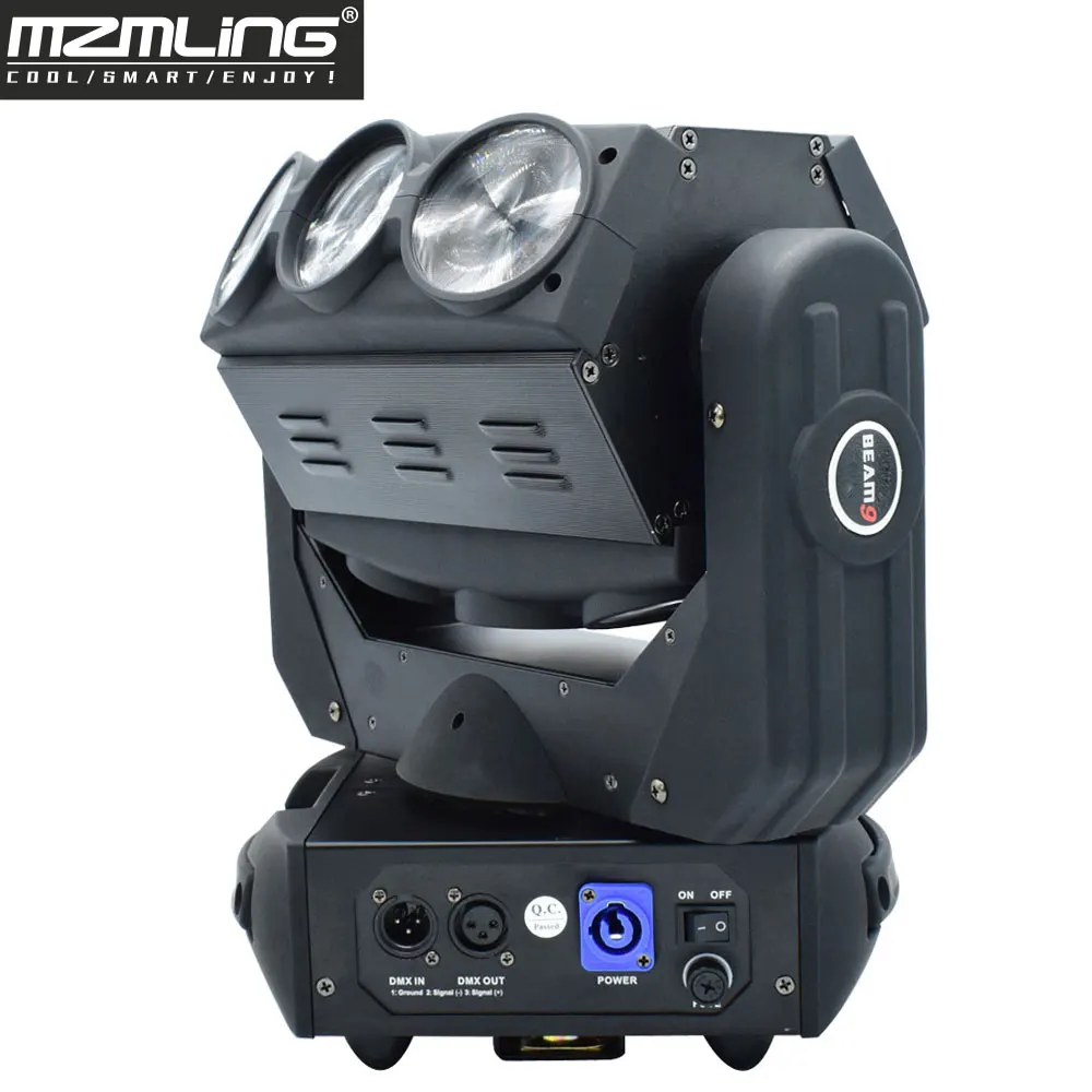 9x12w RGBW LED Beam Light DMX512 Spider Moving Head DJ /Bar /Party /Show /Stage Stage Machine | Лампы и освещение