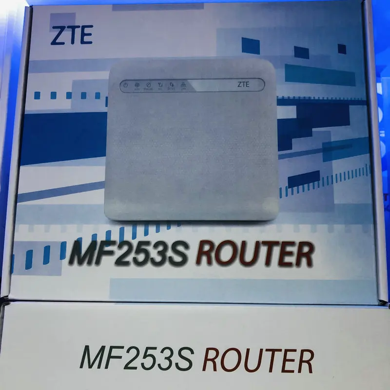 Zte MF253 150 Мбит/с 4G LTE Wifi маршрутизатор 4G LTE CPE беспроводной маршрутизатор с портом Lan
