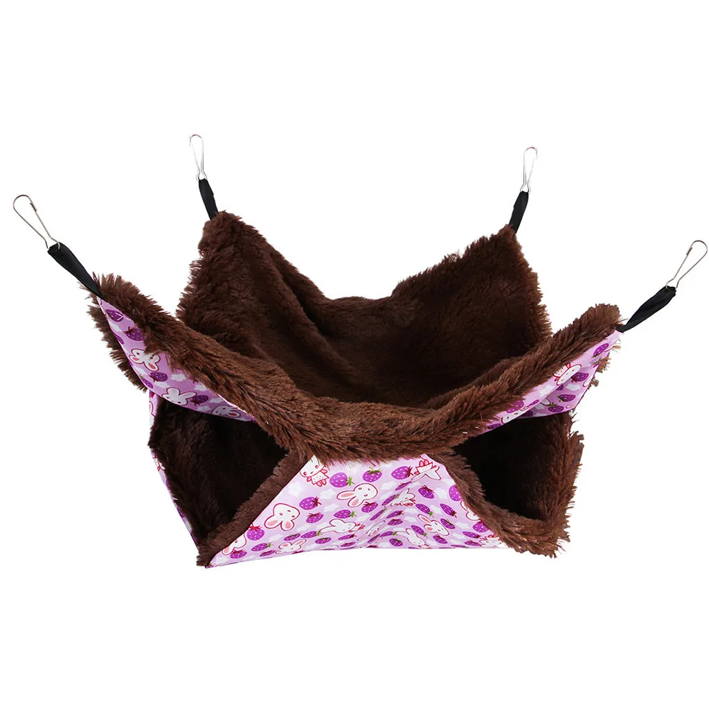 Гамак для хомяка искусственные животные маленькая хлопковая кровать теплого сна