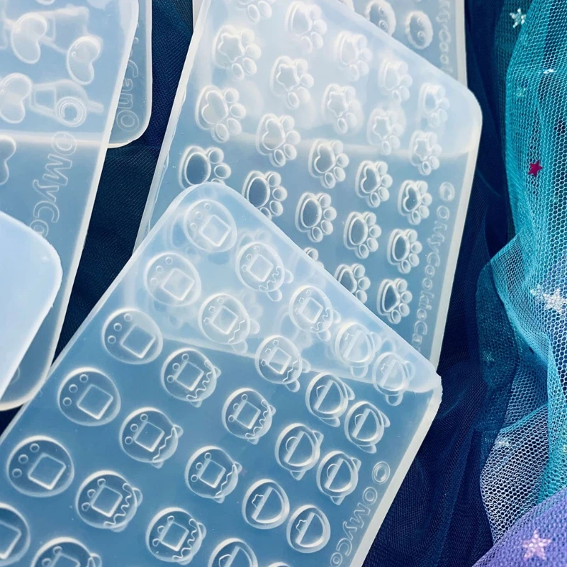 DIY кристальная эпоксидная смола Форма Mini 30 компаний летающая лента форма для