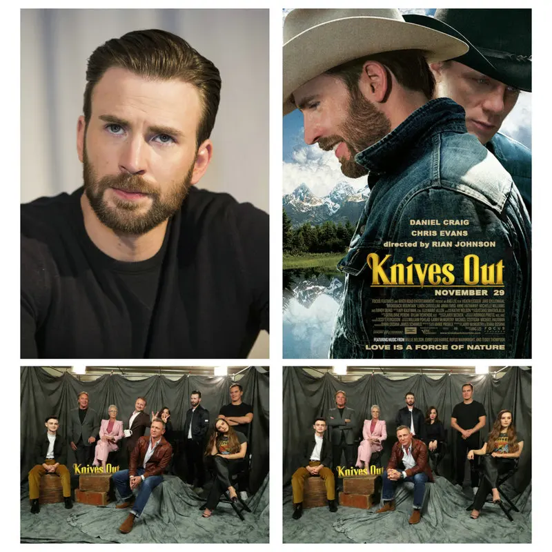 Холст для живописи 2019 значок из кинофильма &quotнапряжении мышление ножи плакат с