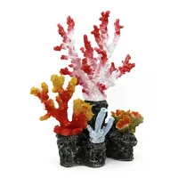 Aquarium Decoration Accessories Large Resin Reef Coral Plants Fish Tank Landscaping Exquisite Ornaments Aquascape Home Decor