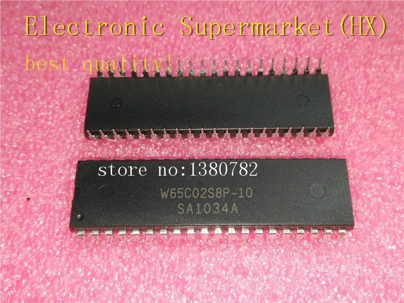 

Free Shipping 10pcs/lots W65C02S8P-10 W65C02S8P W65C02 DIP-40 IC In stock!