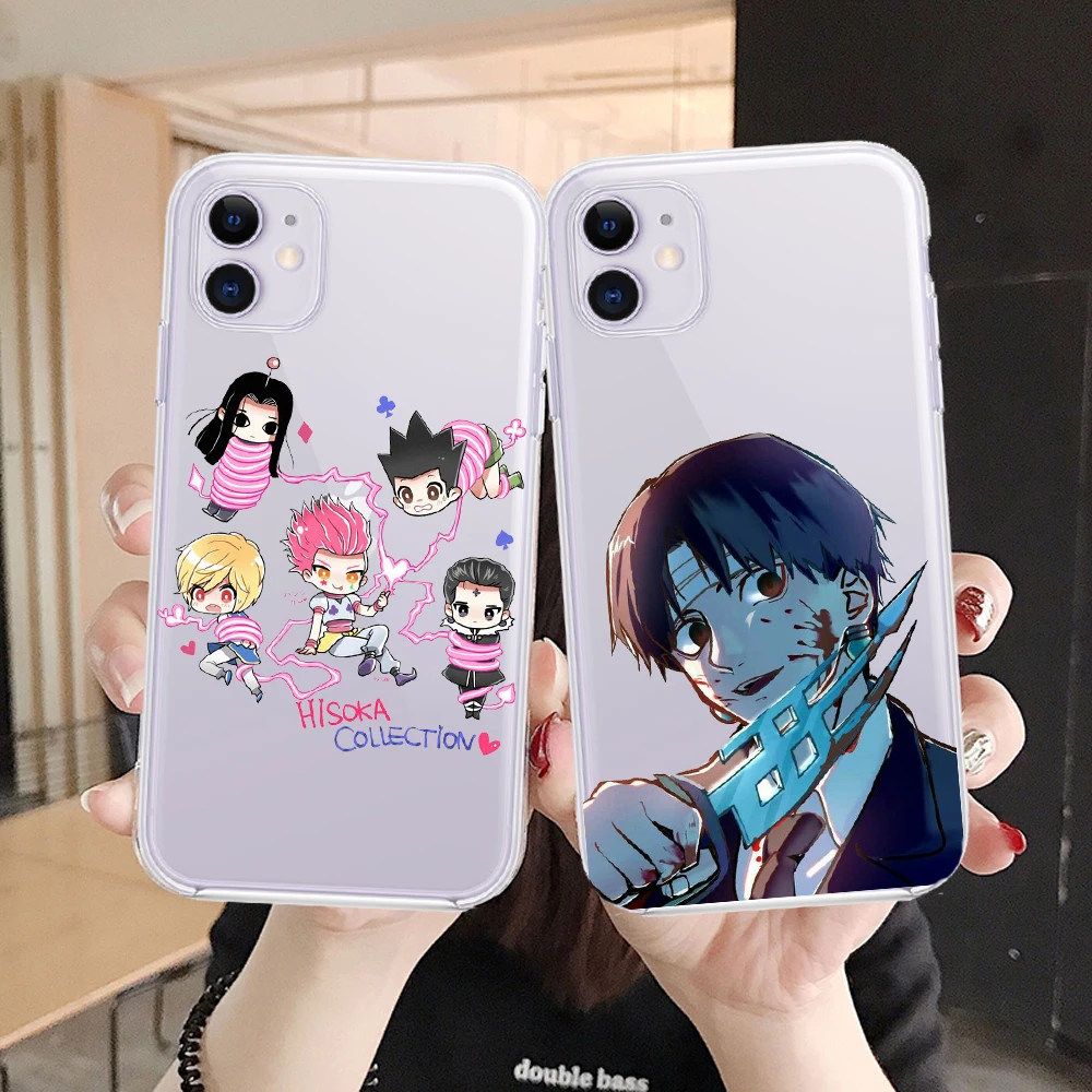 Мягкий силиконовый чехол для телефона Hunter HXH Anime X hunter 3 iPhone 12 11 Pro Max 6 6s 7 8 Plus XR XS MAX