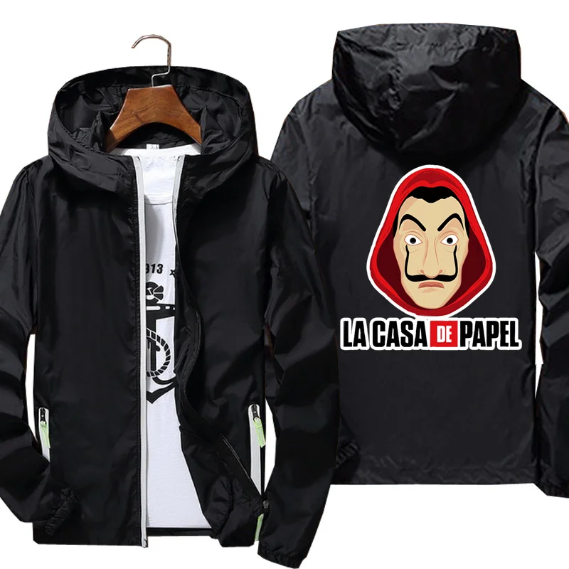 

Money Heist Custom Men Women La Casa De Papel 6 Jackets Printing Spring Autumn Casual Baseball Windbreaker Clothing