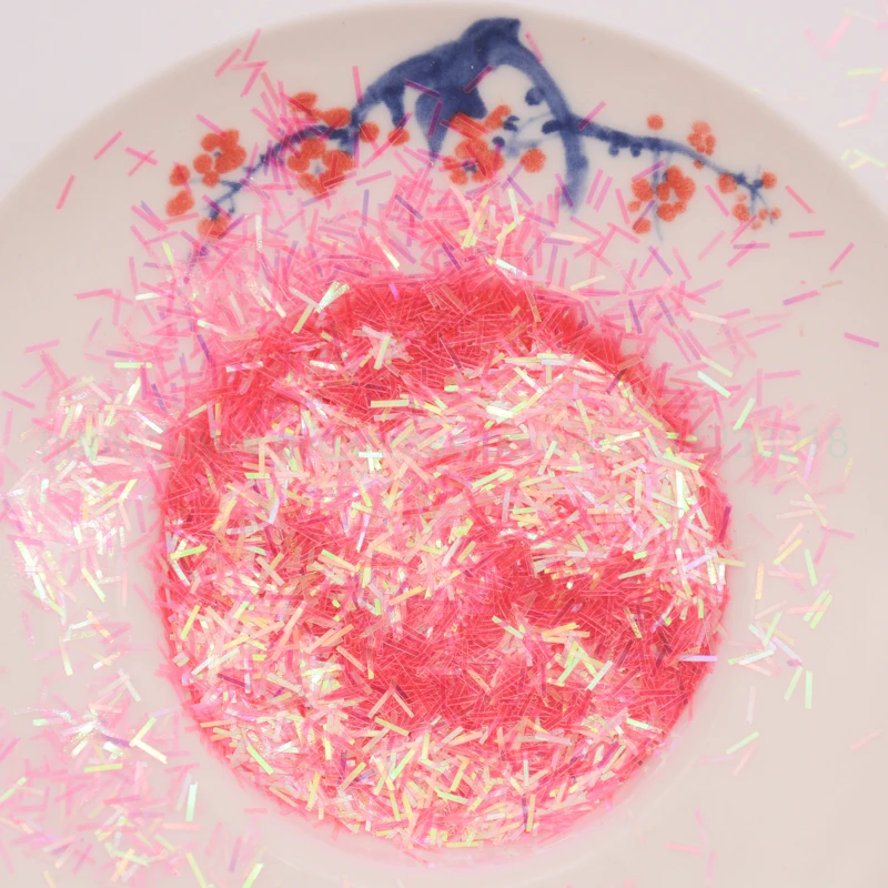 50 г ультратонкие полоски формы мягкие Блестки для заполнения заполнение DIY