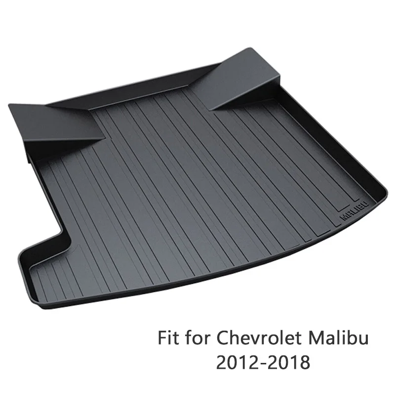 

For Chevrolet Malibu 2012 2013 2014 2015 2016 2017 2018 Boot Tray Anti-slip Mat Accessories 1Set Car Cargo Rear Trunk Mat