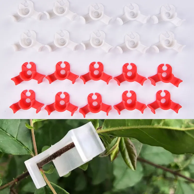 

Зажим для поддержки растений, зажим 90 градусов, подвижный, для снятия стресса, 10 шт.