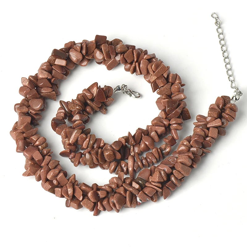 Golden sand stone Irregular Brown beads size for handmade diy necklace bracelets jewelry making both men and women gifts | Украшения и