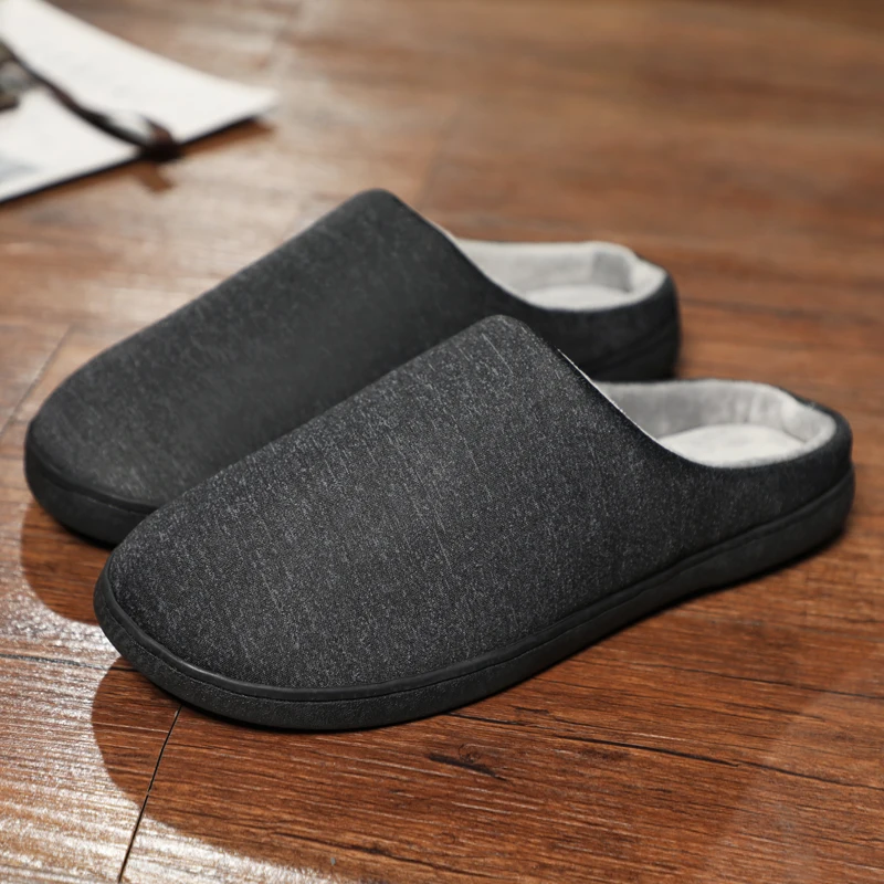 Короткие плюшевые домашние тапочки Женская теплая обувь Удобные зимние унисекс