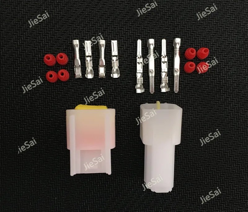 4 Pin Female Male Waterproof Electrical Wire Connector Plug Auto Connectors FW-C-4M-B FW-C-4F-B | Обустройство дома