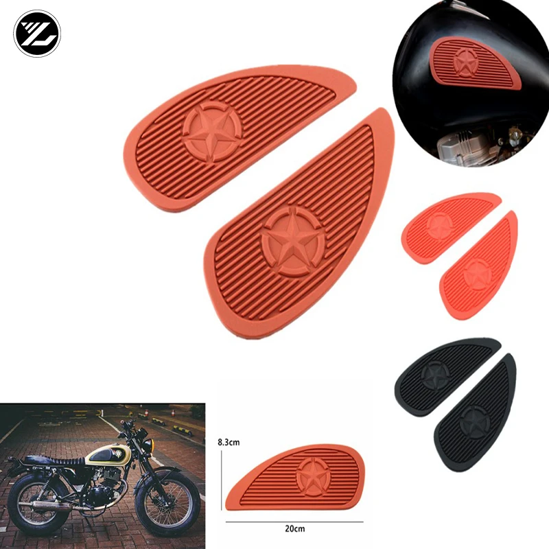 Универсальная 3D мотоциклетная наклейка мото газовая защитная накладка на