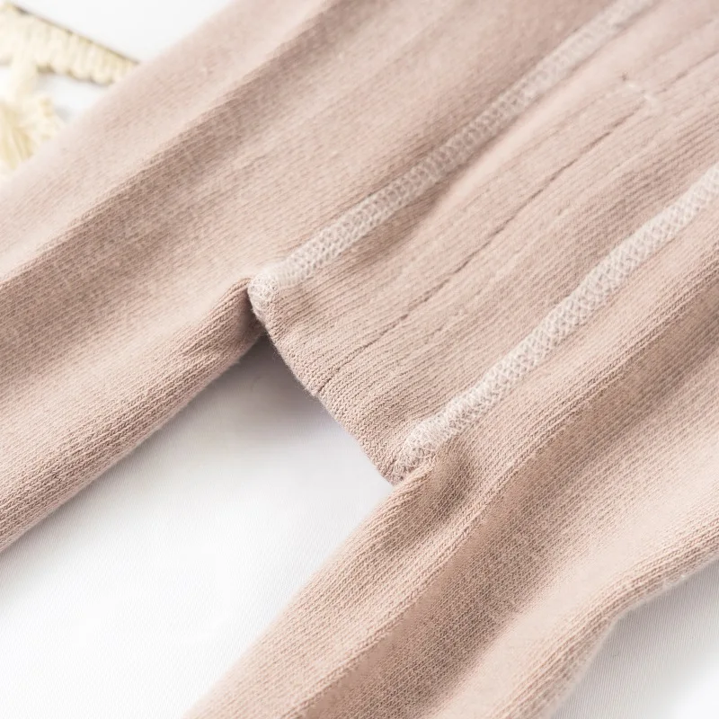 Детские колготки хлопковые для маленьких девочек одежда Осенние милые