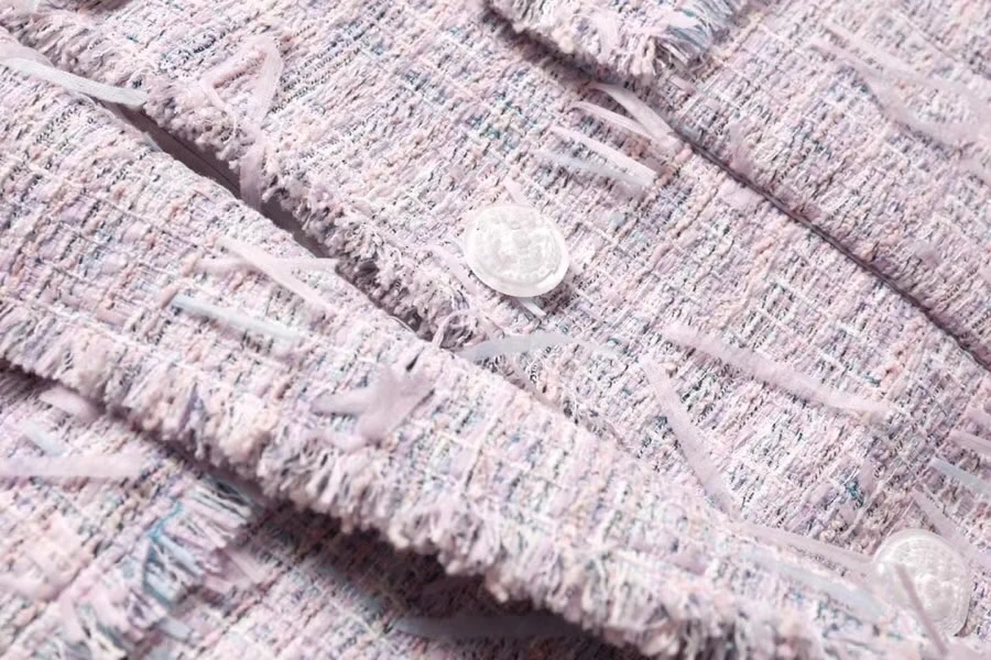 Женское твидовое пальто элегантное размера плюс casaco feminino 5xl 6xl на осень и зиму