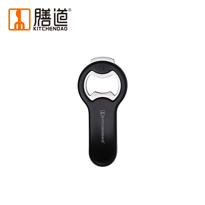 Открывалка для бутылок с магнитной крышкой 2 в 1 прикрепленная к холодильнику