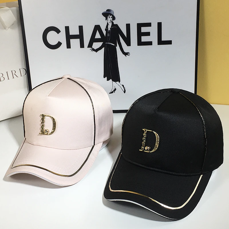

Hat female Korean edition fashion letter travel sunshade sunscreen baseball cap spring versatile trend personality cap