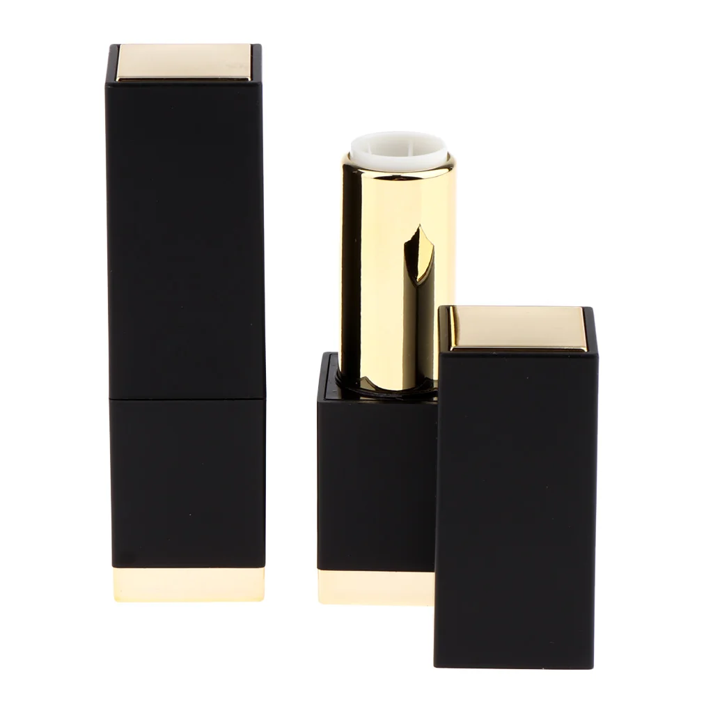 

2 шт. 12,1 мм пустой тюбик для помады бальзам для губ контейнер «сделай сам» косметический инструмент для макияжа