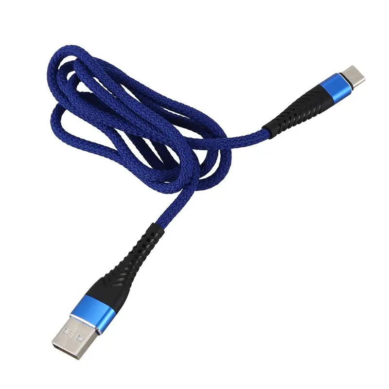 Кабель Usb Type C 1 упаковка (3 фута) нейлоновый Плетеный usb-кабель A-Usb для зарядного