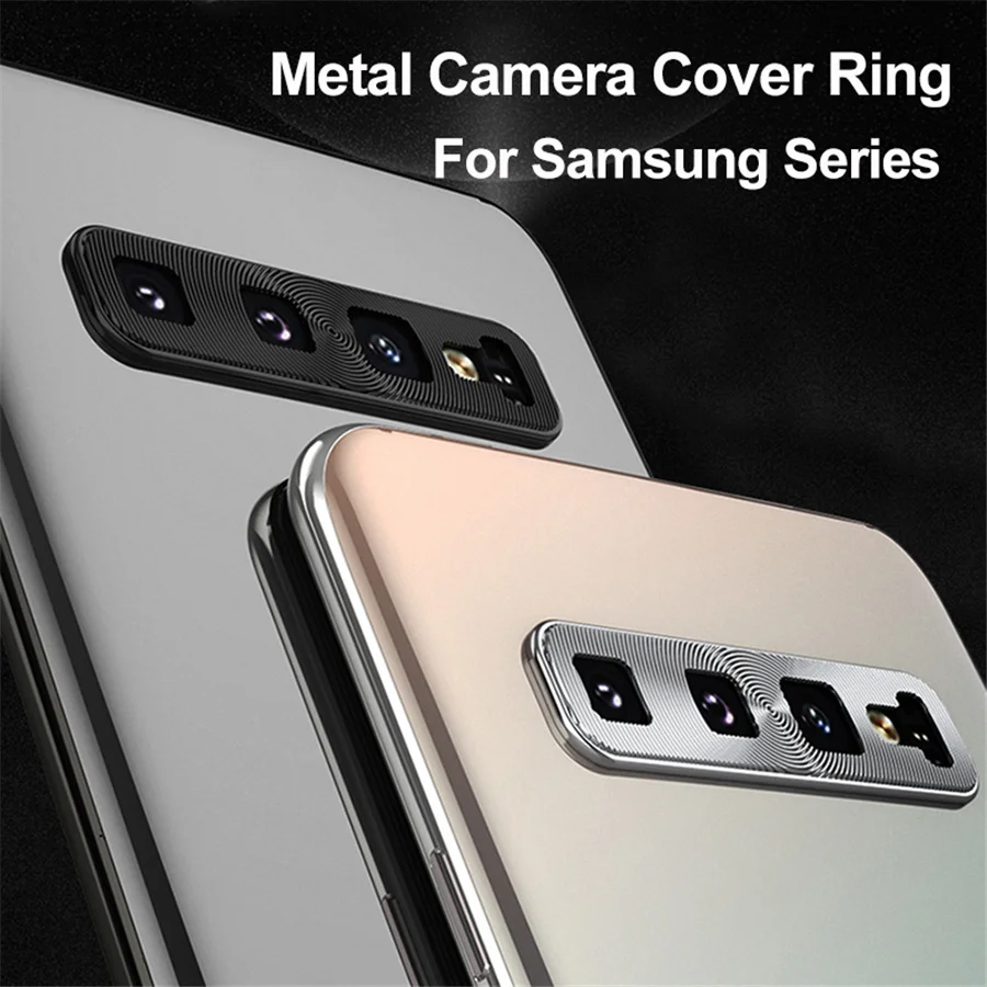 Camera Lens Protective Metal Ring For Samsung Galaxy Note 10+ 10 A50 A30 S10 Plus Phone Back Protector Cover Case |