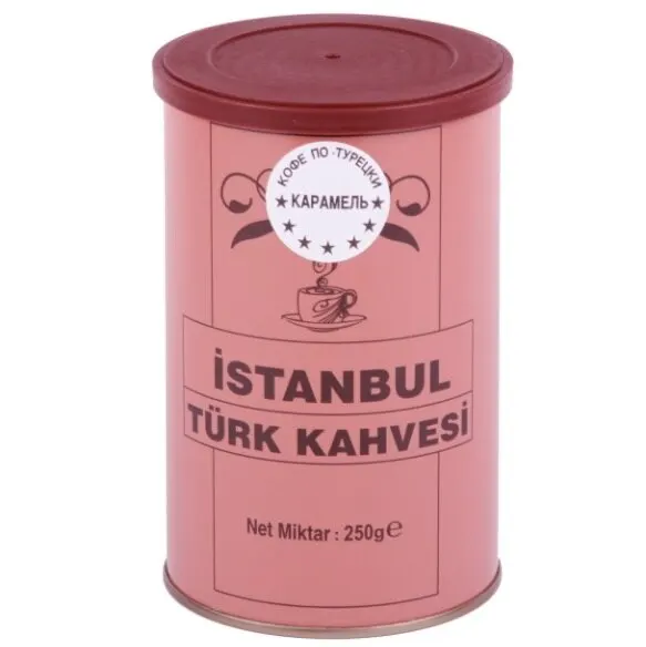 Кофе Istanbul Turk kahvesi &quotКарамель&quot молотый ароматизированный 250 гр | Продукты