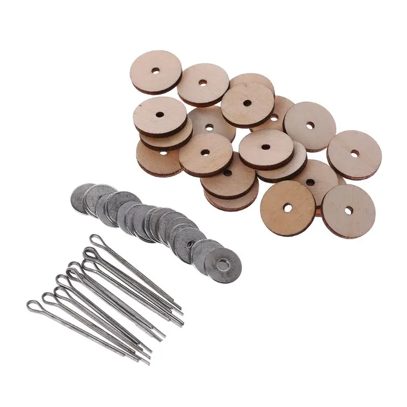 10 наборов деревянных разъемов для ручного изготовления плюшевых мишек детские