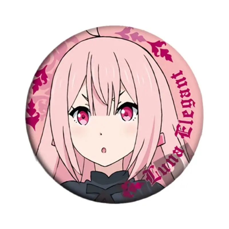 Аниме возвратите лорда дьявола Maou sama Retry Sama Aku Yuuchi Kuuchi Косплей бедж сбор значок для