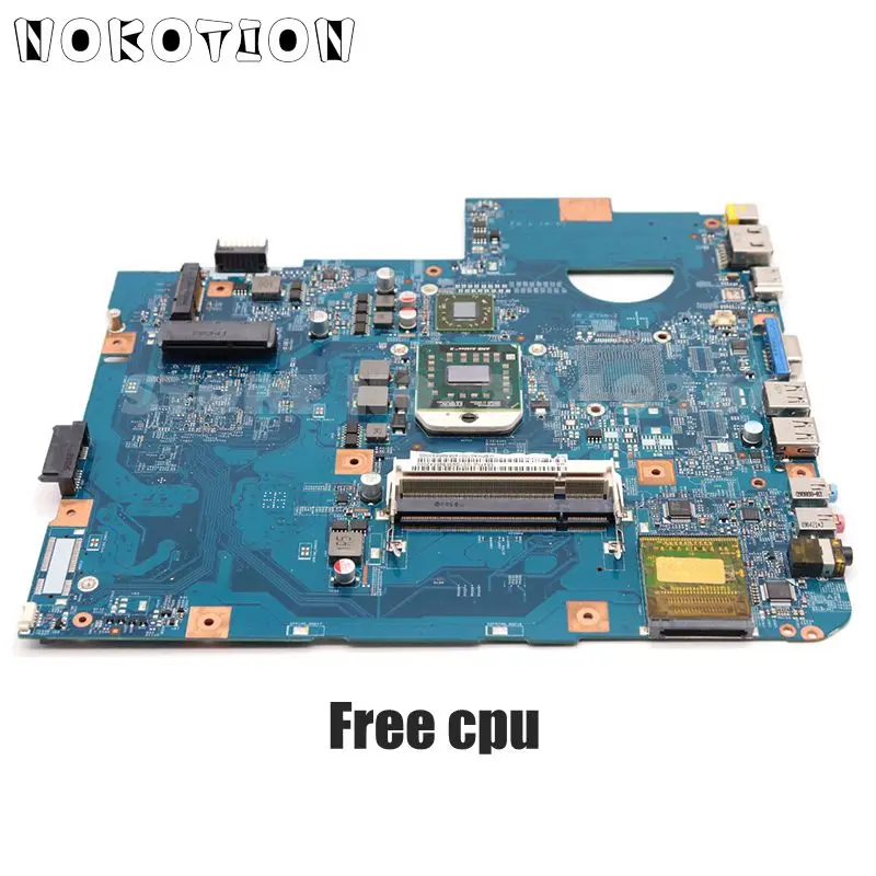 NOKOTION материнская плата для ноутбука acer aspire 5542 5542g основная плата MBPHA01001 48.4FN01.011 216-0752001 DDR2 Бесплатный процессор