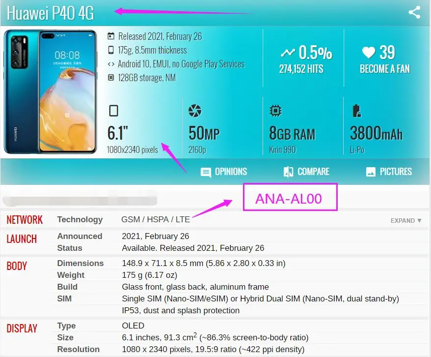 Pantalla OLED LCD para Huawei P40 ANA-AN00... ANA-TN00 ANA-NX9 ANA-LX4 pantalla LCD de montaje de digitalizador con pantalla t&aacute;ctil de reemplazo de tel&eacute;fono-2